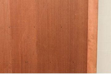 アンティーク建具　心和ませる古い木味が魅力的な舞良戸2枚セット(横桟引き戸、まいらど、板戸、引き戸)(R-076048)