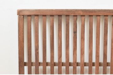 アンティーク建具　和モダンな空間づくりにおすすめの格子明り取り1枚(明かり取り、格子欄間)(R-076050)
