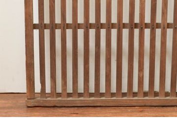 アンティーク建具　和モダンな空間づくりにおすすめの格子明り取り1枚(明かり取り、格子欄間)(R-076050)