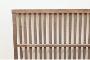 アンティーク建具　和モダンな空間づくりにおすすめの格子明り取り1枚(明かり取り、格子欄間)(R-076050)