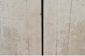 アンティーク建具　ペイント仕上げ限定　シャビーなペイントがお洒落なルーバー窓4枚セット(引き戸、ジャロジー窓、目隠しルーバー、雨戸、木製)(R-076057)