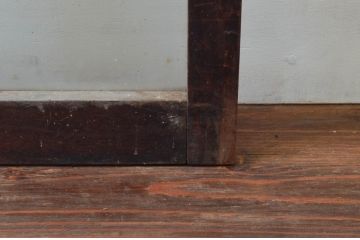 アンティーク建具　どこか懐かしさを感じるガラス窓2枚セット(引き戸、ガラス戸)(R-076064)