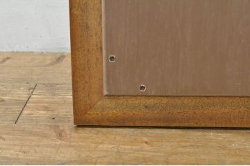 中古　DREXEL HERITAGE(ドレクセルヘリテイジ)　重厚なつくりが高級感を醸し出すウォールミラー(姿見、壁掛け鏡)(R-076073)