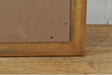 中古　DREXEL HERITAGE(ドレクセルヘリテイジ)　重厚なつくりが高級感を醸し出すウォールミラー(姿見、壁掛け鏡)(R-076073)
