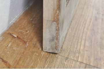 アンティーク建具　和の趣溢れる筬欄間1枚(格子欄間、明かり取り、明り取り、おさらんま、オサランマ)(R-076074)