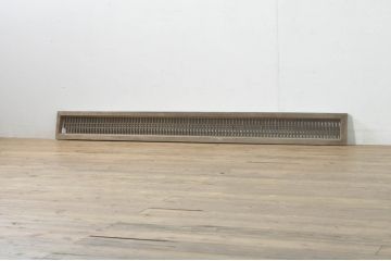 アンティーク建具　和の雰囲気溢れる格子欄間1枚(明かり取り、筬欄間、おさらんま、オサランマ)(R-076075)