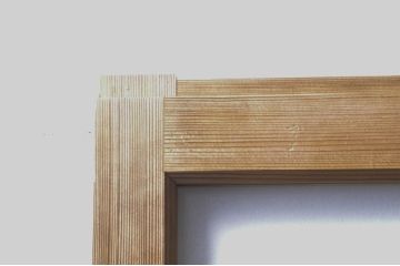 アンティーク建具　大正ロマン　古い木味が魅力的なガラス戸4枚セット(引き戸)(R-076084)