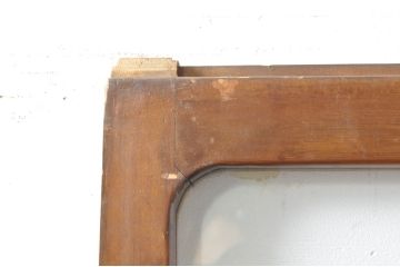 アンティーク建具　レトロな空間を演出するガラス戸2枚セット(引き戸)(R-076086)