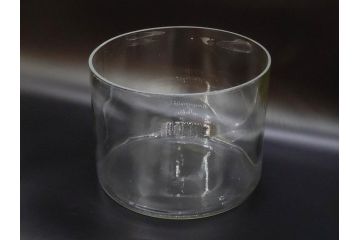昭和初期　様々な使い方ができるシンプルで取り入れやすいガラスビン(ガラス瓶、硝子、フラワーベース、水槽、金魚鉢)(R-076201)
