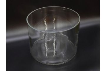 昭和初期　様々な使い方ができるシンプルで取り入れやすいガラスビン(ガラス瓶、硝子、フラワーベース、水槽、金魚鉢)(R-076201)