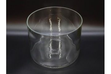 昭和初期　様々な使い方ができるシンプルで取り入れやすいガラスビン(ガラス瓶、硝子、フラワーベース、水槽、金魚鉢)(R-076201)