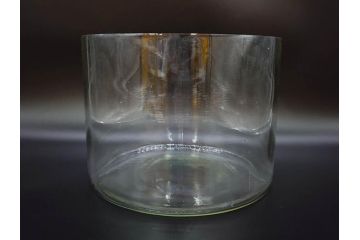 昭和初期　様々な使い方ができるシンプルで取り入れやすいガラスビン(ガラス瓶、硝子、フラワーベース、水槽、金魚鉢)(R-076201)