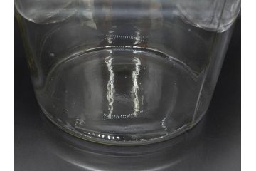 昭和初期　様々な使い方ができるシンプルで取り入れやすいガラスビン(ガラス瓶、硝子、フラワーベース、水槽、金魚鉢)(R-076201)