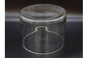 昭和初期　様々な使い方ができるシンプルで取り入れやすいガラスビン(ガラス瓶、硝子、フラワーベース、水槽、金魚鉢)(R-076201)