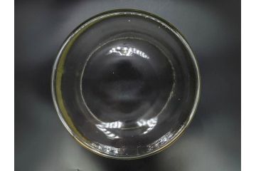 昭和初期　様々な使い方ができるシンプルで取り入れやすいガラスビン(ガラス瓶、硝子、フラワーベース、水槽、金魚鉢)(R-076201)