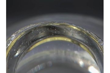 大正〜昭和初期　蓋付き　ノスタルジックな雰囲気を演出するハエ取り瓶2個セット(蠅、蝿、ハエトリ器、ガラス、硝子、フタ付き)(R-076204)