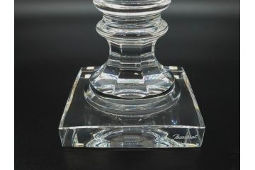 希少　フランス　Baccarat　バカラ　限定150個　57/150　高さ約31cm　気品漂う洗練されたデザインが目を惹く花瓶(フラワーベース、花器、花入、フルレッドクリスタルガラス、ケース付き)(R-076205)