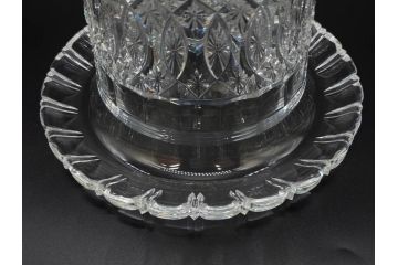 希少　フランス　Baccarat　バカラ　限定150個　57/150　高さ約31cm　気品漂う洗練されたデザインが目を惹く花瓶(フラワーベース、花器、花入、フルレッドクリスタルガラス、ケース付き)(R-076205)