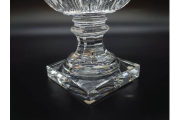希少　フランス　Baccarat　バカラ　限定150個　100/150　高さ約31cm　気品漂う洗練されたデザインが目を惹く花瓶(フラワーベース、花器、花入、フルレッドクリスタルガラス、ケース付き)(R-076206)