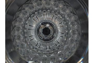 希少　フランス　Baccarat　バカラ　限定150個　100/150　高さ約31cm　気品漂う洗練されたデザインが目を惹く花瓶(フラワーベース、花器、花入、フルレッドクリスタルガラス、ケース付き)(R-076206)