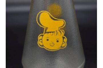 昭和レトロ　キッコーマン　ヒゲタしょうゆ　ソース　どこか懐かしさを感じる調味料入れ3点セット(醤油瓶、しょうゆ差し、キッコちゃん、ガラスビン、硝子)(R-076207)