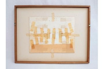 真作　蔦谷喜一　「縄とび」　1983年制作　サイン入り　絵画(人物画、ぬりえ、塗り絵、縄跳び、子供、子ども、額装)(R-076210)