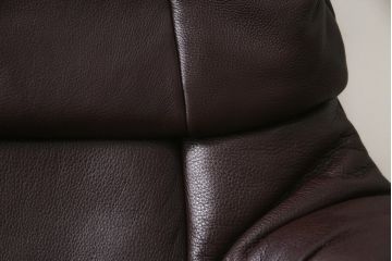 中古　美品　EKORNES(エコーネス)　本革　オットマン付き　ストレスレス レノ クラシック(S)(アームチェア、リクライニングチェア、椅子、一人掛けソファ、1Pソファ)(定価約38万円)(R-076223)