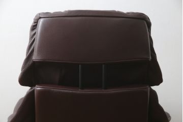 中古　美品　EKORNES(エコーネス)　本革　オットマン付き　ストレスレス レノ クラシック(S)(アームチェア、リクライニングチェア、椅子、一人掛けソファ、1Pソファ)(定価約38万円)(R-076223)