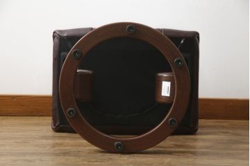 中古　美品　EKORNES(エコーネス)　本革　オットマン付き　ストレスレス レノ クラシック(S)(アームチェア、リクライニングチェア、椅子、一人掛けソファ、1Pソファ)(定価約38万円)(R-076223)