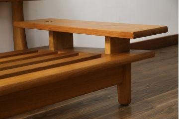 中古　飛騨産業　キツツキ　森のことば　両肘付きソファ2P(SN105W)　木のぬくもりを感じる2人掛けソファ(二人掛け、アームソファ)(R-076224)