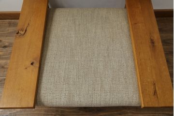中古　美品　飛騨産業　キツツキ　森のことば　両肘付きソファ1P(SN105A)　木のぬくもりを感じる1人掛けソファ(一人掛け、アームソファ)(R-076225)