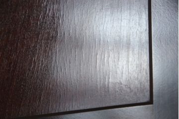 中古　九州民芸家具　水目桜材　和室にも洋室にも合うシックなブックケース(本箱、収納棚、飾り棚、本棚、キャビネット)(R-076228)