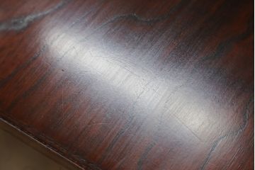 中古 美品　岩谷堂箪笥　美しい杢目と豪華な金具が目を惹く車箪笥(衣装箪笥、収納箪笥、整理箪笥、和箪笥、引き出し)(R-076231)