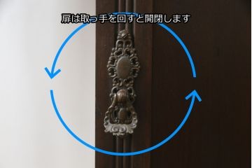 イギリスアンティーク　ウォールナット材　天板大理石　上品で高級な佇まいのキッチンワゴン(トロリー、サイドテーブル、サービス台、英国)(R-076240)