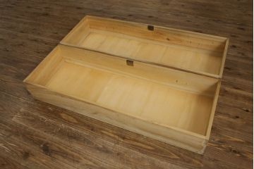 和製アンティーク　前面柿材　趣のある佇まいが魅力的な時代箪笥ローチェスト(衣装箪笥、収納タンス、テレビ台、テレビボード、ローボード、引き出し)(R-076247)