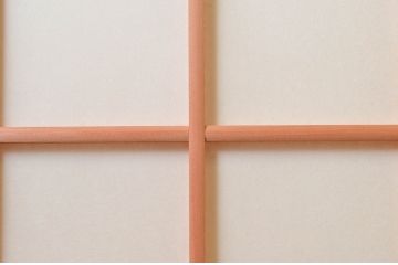 ビンテージ建具　和の空間づくりにおすすめの擦り上げ障子戸4枚セット(擦上障子戸、雪見障子戸、引き戸、ヴィンテージ)(R-076265)