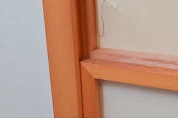 ビンテージ建具　和の空間づくりにおすすめの擦り上げ障子戸4枚セット(擦上障子戸、雪見障子戸、引き戸、ヴィンテージ)(R-076265)