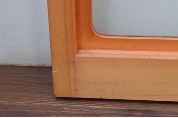 ビンテージ建具　和の空間づくりにおすすめの擦り上げ障子戸4枚セット(擦上障子戸、雪見障子戸、引き戸、ヴィンテージ)(R-076265)