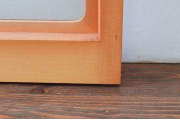 ビンテージ建具　和の空間づくりにおすすめの擦り上げ障子戸4枚セット(擦上障子戸、雪見障子戸、引き戸、ヴィンテージ)(R-076265)