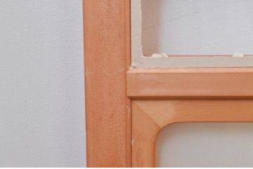 ビンテージ建具　和の空間づくりにおすすめの擦り上げ障子戸4枚セット(擦上障子戸、雪見障子戸、引き戸、ヴィンテージ)(R-076265)