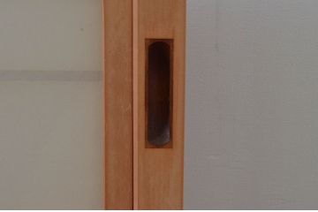 ビンテージ建具　和の空間づくりにおすすめの擦り上げ幅狭障子戸4枚セット(擦り上げ障子戸、擦上障子戸、雪見障子戸、引き戸、ヴィンテージ)(R-076266)