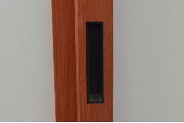 ビンテージ建具　和の空間づくりにおすすめの擦り上げ障子戸4枚セット(擦上障子戸、雪見障子戸、引き戸、ヴィンテージ)(R-076267)