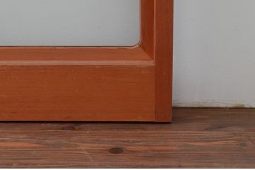 ビンテージ建具　和の空間づくりにおすすめの擦り上げ障子戸4枚セット(擦上障子戸、雪見障子戸、引き戸、ヴィンテージ)(R-076267)