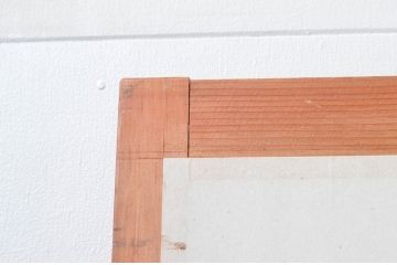 ビンテージ建具　和の空間づくりにおすすめの擦り上げ障子戸4枚セット(擦上障子戸、雪見障子戸、引き戸、ヴィンテージ)(R-076267)
