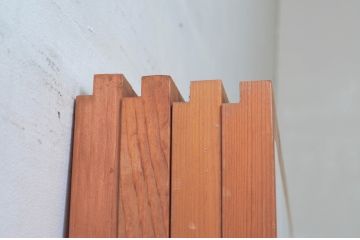ビンテージ建具　和の空間づくりにおすすめの擦り上げ障子戸4枚セット(擦上障子戸、雪見障子戸、引き戸、ヴィンテージ)(R-076267)