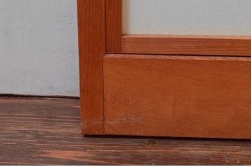 ビンテージ建具　和の空間づくりにおすすめの擦り上げ幅狭障子戸4枚セット(擦り上げ障子戸、擦上障子戸、雪見障子戸、引き戸、ヴィンテージ)(R-076268)