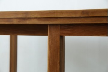 和製アンティーク　昔懐かしい雰囲気漂うシンプルで小振りな脚付きガラスケース(ショーケース)(R-076278)