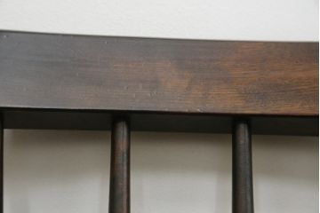 和製ビンテージ　松本民芸家具　上品な佇まいが魅力のSP型スピンドルチェア2脚セット(板座チェア、椅子、イス、ダイニングチェア、ヴィンテージ)(R-076282)