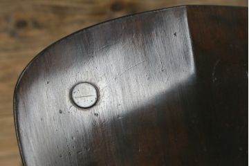 和製ビンテージ　松本民芸家具　上品な佇まいが魅力のSP型スピンドルチェア2脚セット(板座チェア、椅子、イス、ダイニングチェア、ヴィンテージ)(R-076282)