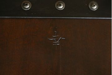 和製ビンテージ　松本民芸家具　上品な佇まいが魅力のSP型スピンドルチェア2脚セット(板座チェア、椅子、イス、ダイニングチェア、ヴィンテージ)(R-076282)
